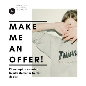 Offers always welcomed!!